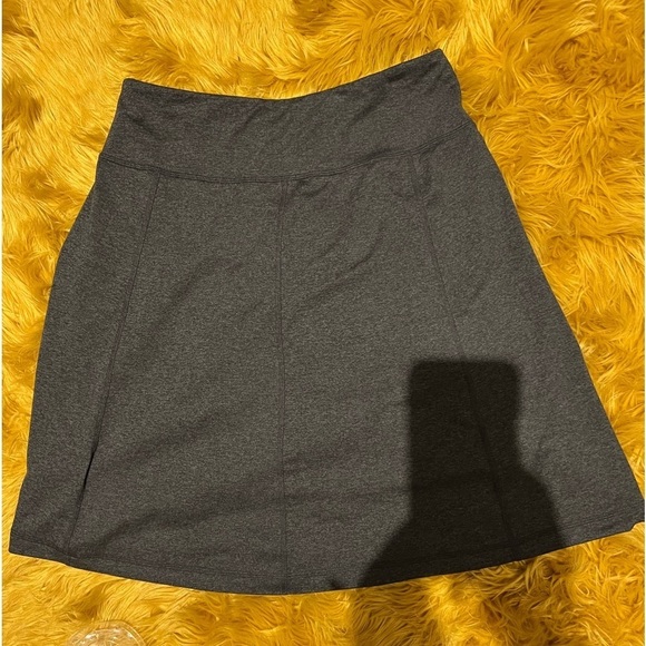 Patagonia seabrook grey athletic A-line skirt Sz S - Picture 4 of 11